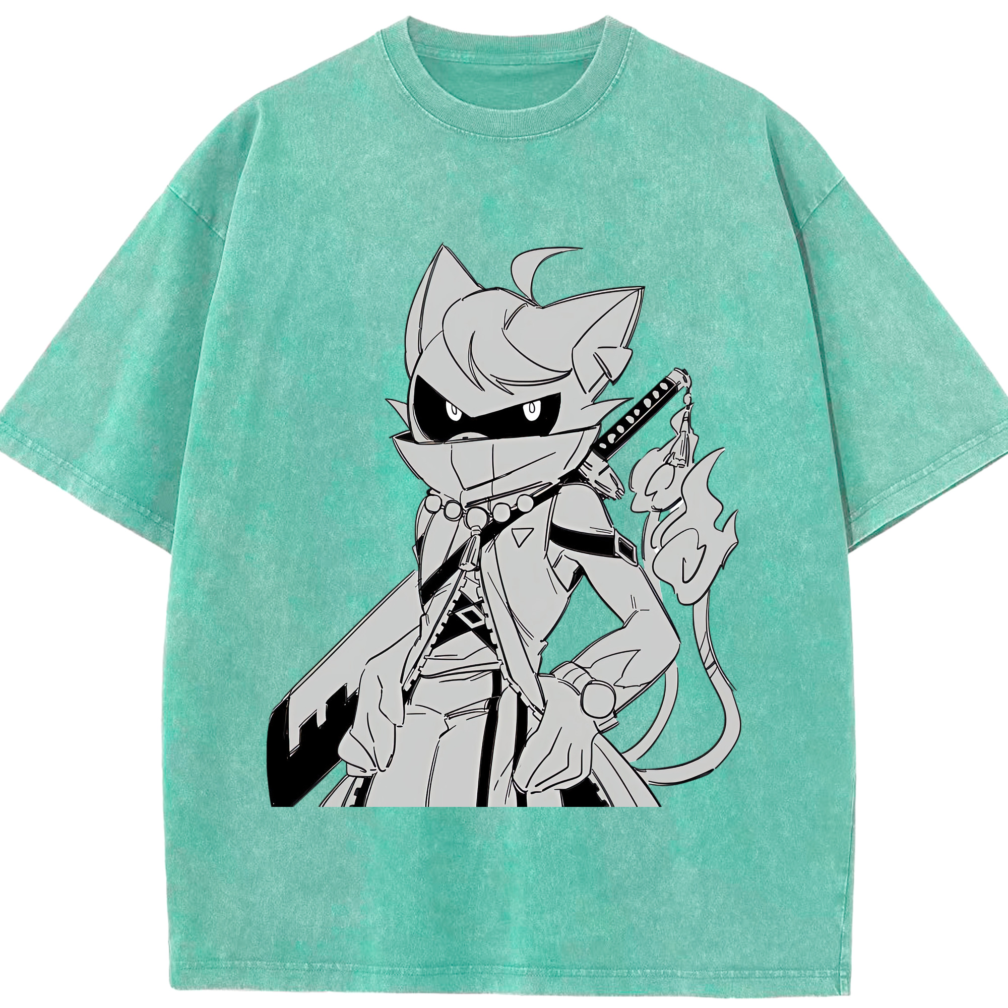 （画像用） 妖怪ウォッチ Yo-kai Watch 綿100% ヴィンテージ風 半袖Tシャツ（フロントプリント）